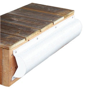 DOCKEDGE PILING BUMPER, 6 , WHITE, PVC, (1PC/PK) DE1020F