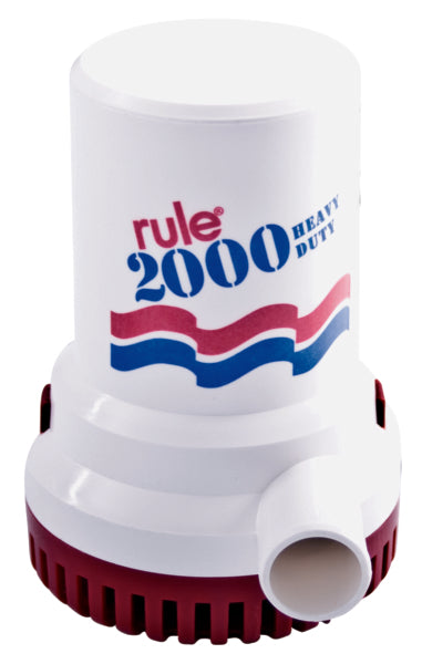 JABSCORULE RULE BILGE PUMP 2000, 12V 10