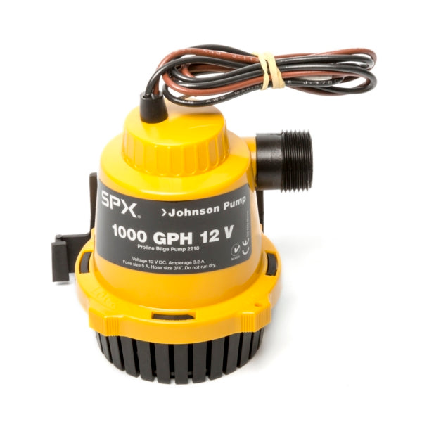 JOHNSONPUMP 1000GPH PROLINE BILGE PUMP 22102