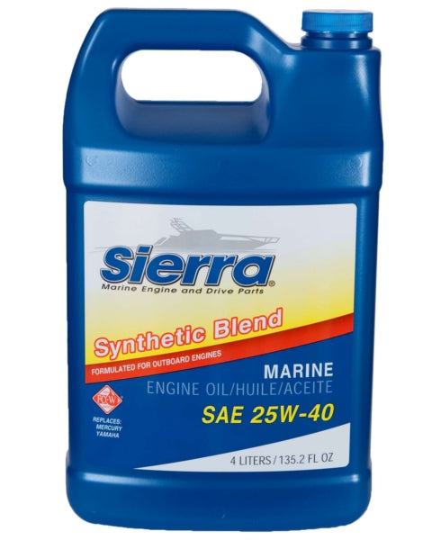 SIERRA ENGINE OIL SAE 25W40 4L S-SYNT SIERRA 18-9440-3