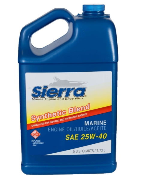 SIERRA ENGINE OIL SAE 25W40 4.73L S-SYNT 18-9440-4