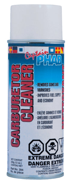CAPTAINPHAB CARBURATOR CLEANER 340G AEROSOL 301