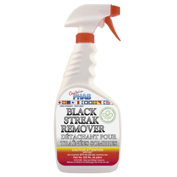 CAPTAINPHAB CAPT PHAB BLACK STREAK REMOVER 935ML 220