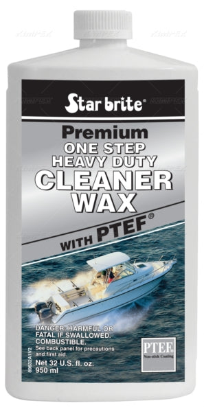 STARBRITE ONE STEP CLEANER WAX 32 OZ 089632C