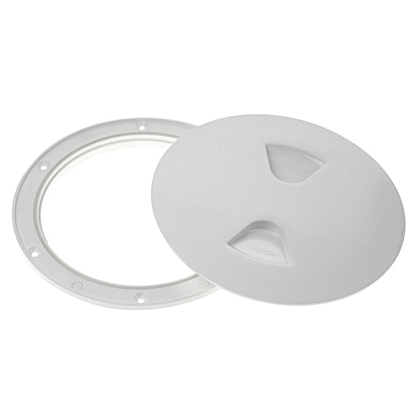 KIMPEX DECK PLATE 8" WHT HIDDEN SCREWS 54727
