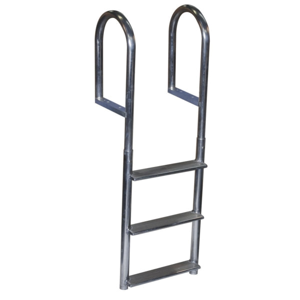 DOCKEDGE DOCK LADDER 3 STEP FIXED WIDE WELD ALUM DE2043F