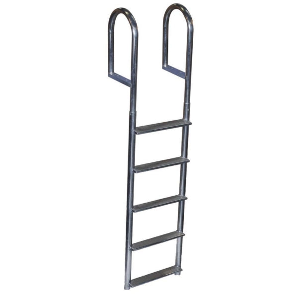 DOCKEDGE DOCK LADDER 5 STEP FIXED WIDE WELD ALUM DE2045F