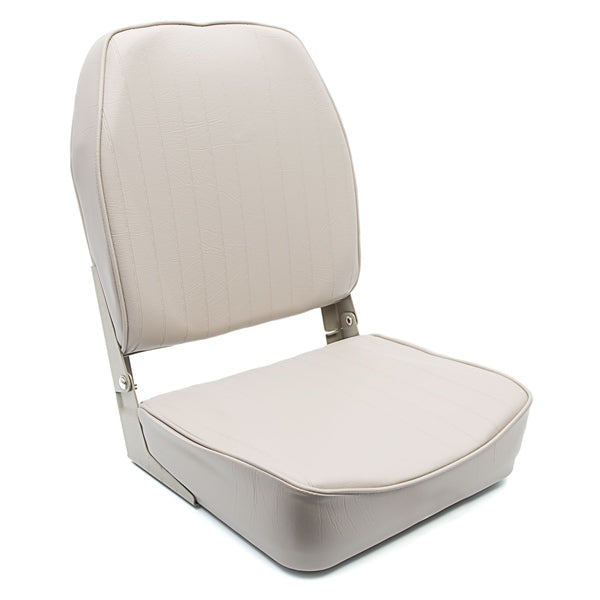 SPRINGFIELD ECONOMY FOLDING HIGH BACK CHAIR, GREY 1040643