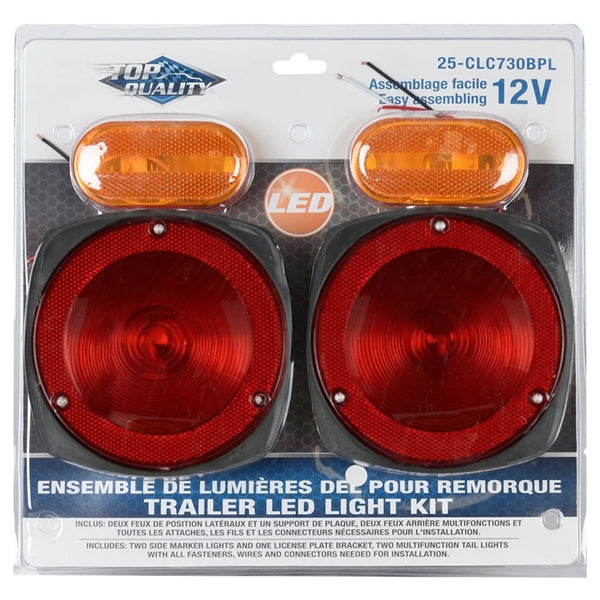 TOP QUALITY TRAILER LED LIGHT KIT 25-CLC730BPL