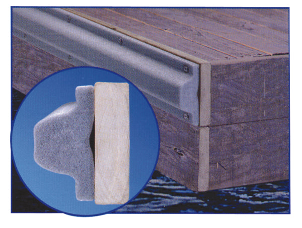 DOCKEDGE BOATSHEILD 48IN. W/SCREWS GREY DE1007F