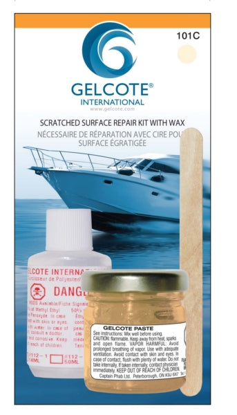 CAPTAINPHAB GELCOTE REPAIR KIT, CHAMPAGNE GI-01330