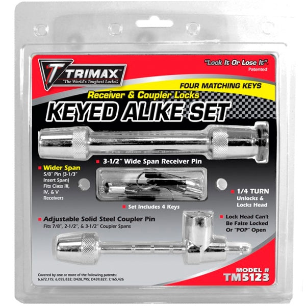 TRIMAX RECEIVER/COUPLER LOCK TRIMAX TM5123
