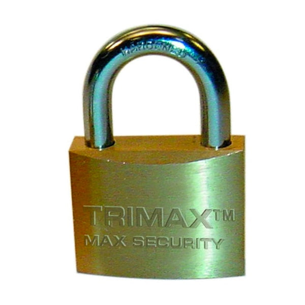 TRIMAX PADLOCK BRASS 1-1/8?X5/15? TRIMAX TPB1137