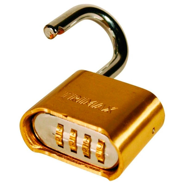 TRIMAX PADLOCK COMBINATION 1-1/4?X5/16? TRIMAX TPC125