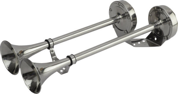 SEADOG MAX BLAST STAINLESS TRUMPET HORN - TWIN 431520-1
