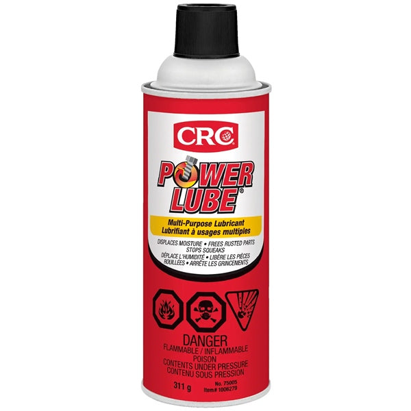 CRC LUBRICANT MULTI-PURPOSE POWER LUBE 311G 75005