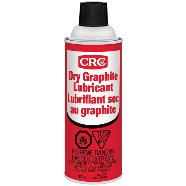 CRC LUBRICANT DRY GRAPHITE 320G CRC 75101