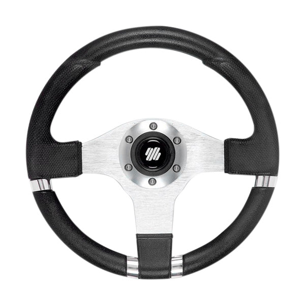 UFLEX GRIP BK W/SILVER SPOKE UFLEX MYKONOS-