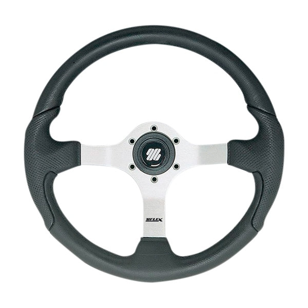 UFLEX GRIP BK W/POLISHED 3SPOKE UFLEX NISIDA-B/P