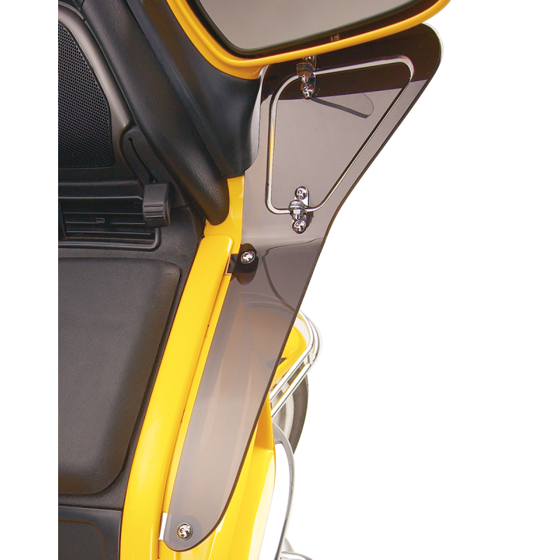 SHOW CHROME UPPER SIDE WIND DEFLECT SMOKE KIT 52-665U