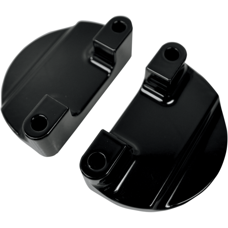 DRAG SPECIALTIES 80-13 FLHT FENDER ADAPTERS GL/BLK PR 1410-0065