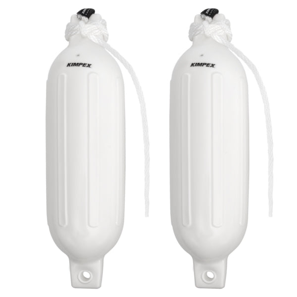 KIMPEX FENDER 5.5" X 20" W/ROPE QTY2 WH/G3 35046