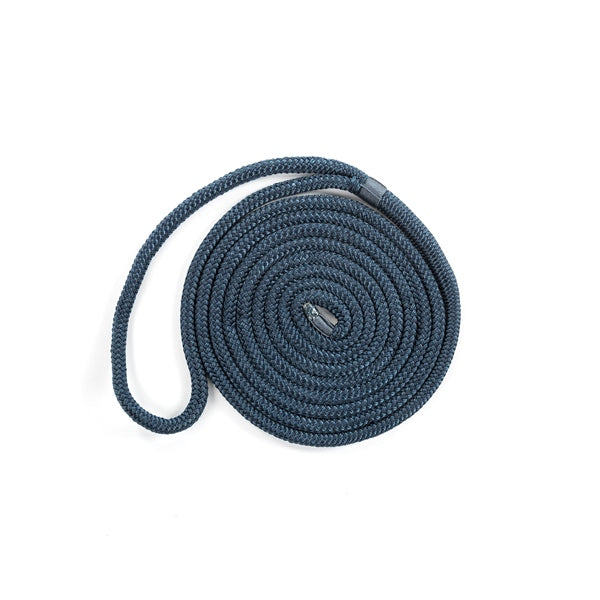 KIMPEX DOCK LINE 3/8"X10 BRAID MFP NAVY 748468