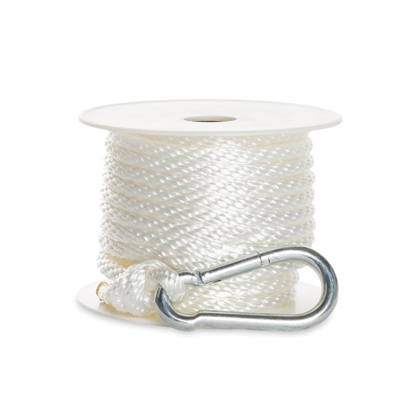 KIMPEX LINE ANCHOR 3/8"X50 BRAID W/RING WH 52998