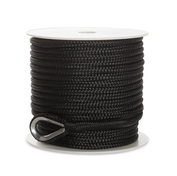 KIMPEX ANCHOR LINE 3/8"X150 DOUB BRAID BK 748591