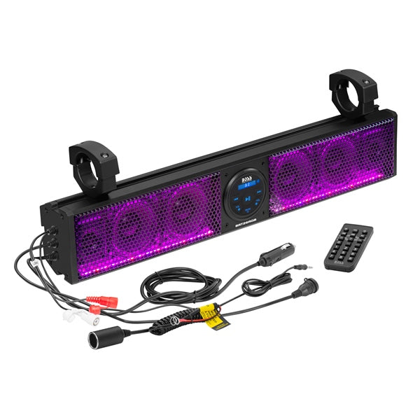 BOSS AUDIO SOUNDBAR 26" W/RGB LED BK BOSS AUDIO BRT26RGB
