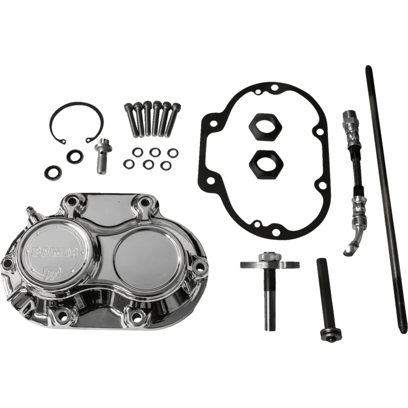 BAKER DRIVETRAIN COVER TRANS M8 HYDRAULIC POLISH M8-10602-A