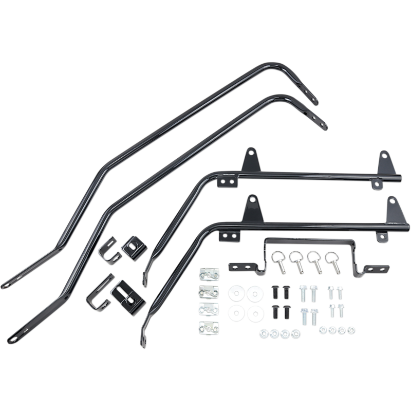 CYCLE VISIONS 18-20 FLDE/FLFB BLK BAGGER TAIL MONTS CV-7218