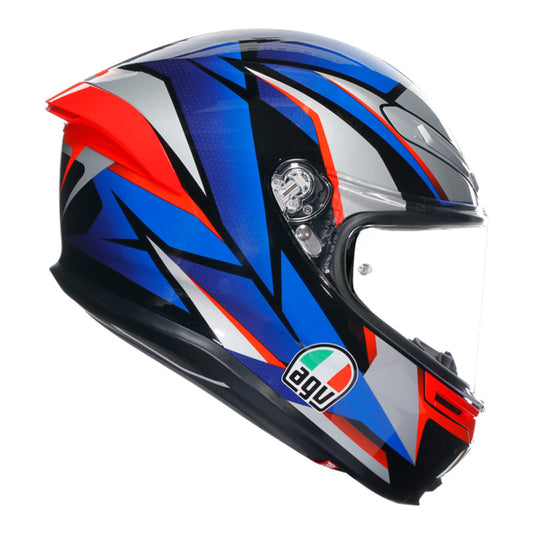AGV K6 S SLASHCUT BLACK/BLUE/RED L 2118395015015L