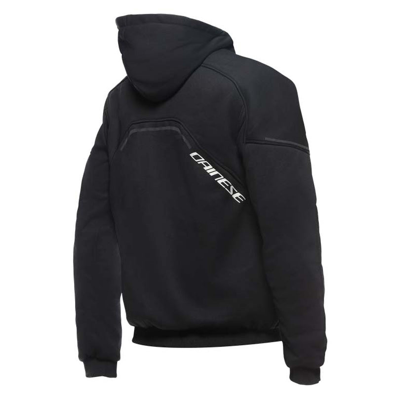 DAINESE DAEMON-X SAFETY HOODIE FULL ZIP BLK/BLK/WHT 50 1735263-948-50
