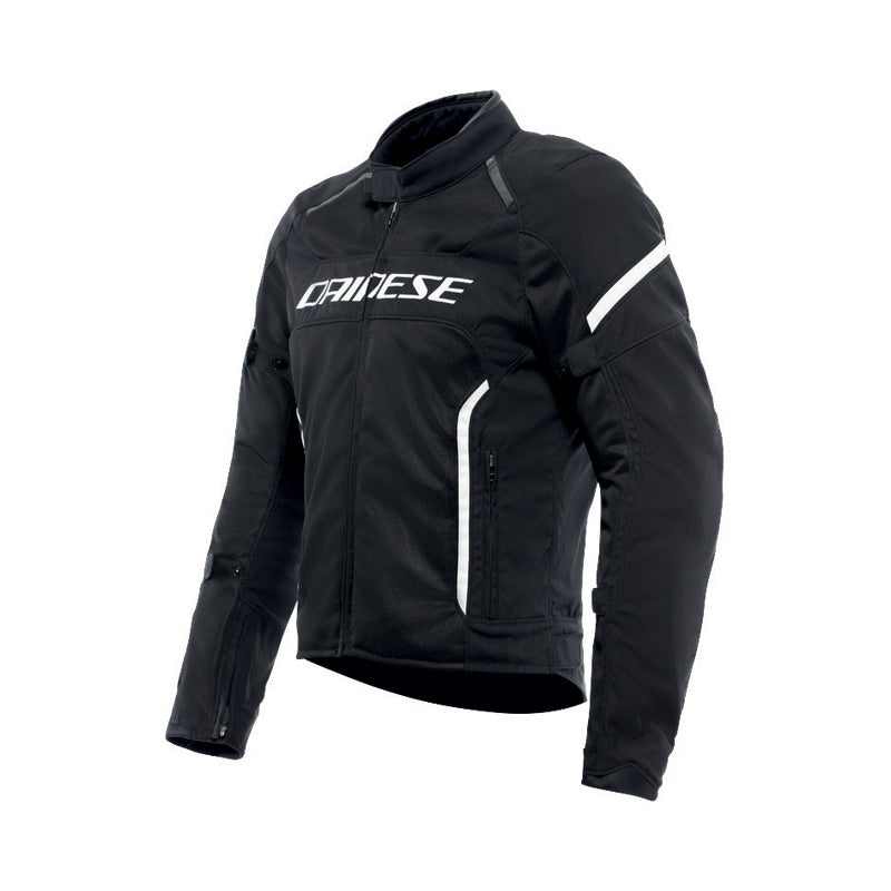 DAINESE AIR FRAME 3 TEX JACKET BLACK/WHITE 50 17300003-948-50