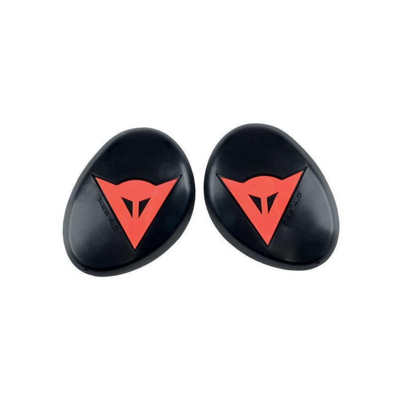 DAINESE KNEE SLIDER RSS 4.0 - BLACK/RED-FLUO 1876221-628-N