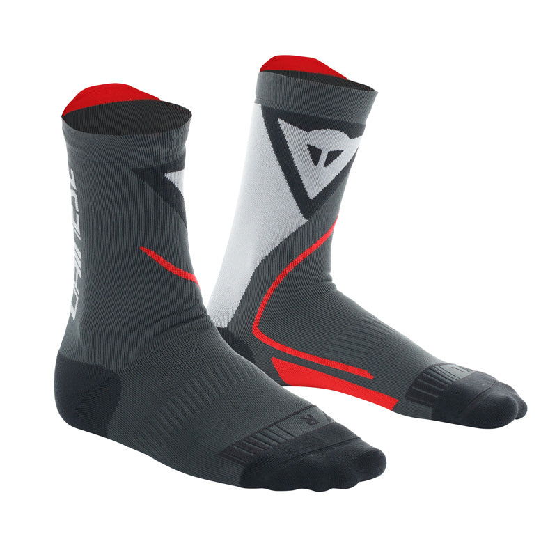 DAINESE THERMO MID SOCKS BLK/RED 3638 1996274-606-3638