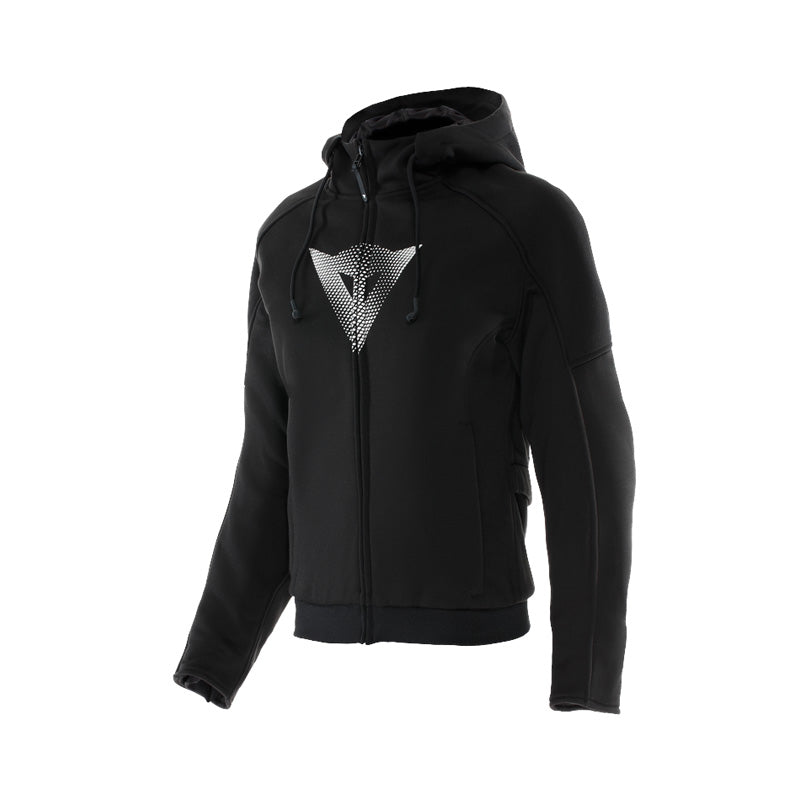 DAINESE DAEMON-X SAFETY HOODIE FULL ZIP WOMEN BLACK 50 17300022-001-50