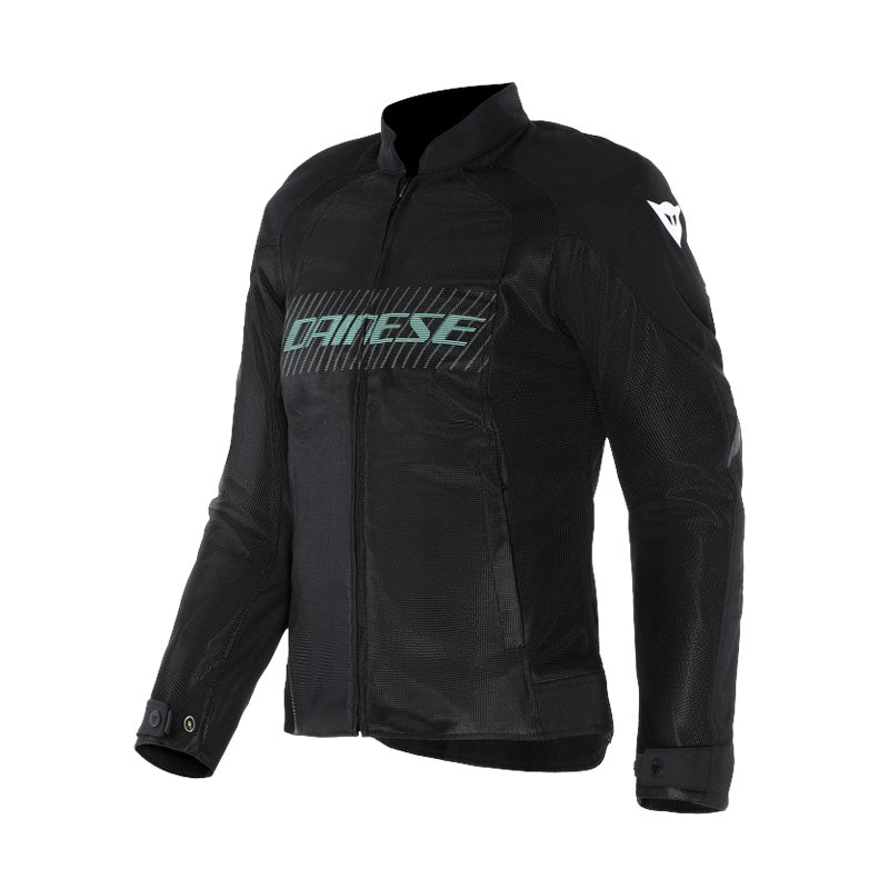 DAINESE HEROSPHERE AIR TEX JKT WMN BLK/GR/LGHT GREE 50 17300032-45O-50