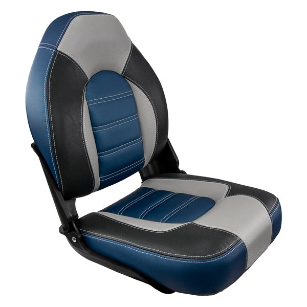 SPRINGFIELD SEAT SKIPPER PREMIUM HIGH BACK BL/GY 1061069-B