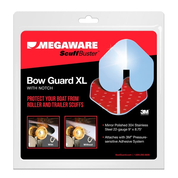 MEGAWARE BOW GUARD XL SST W/NOTCH MEGAWARE 80638