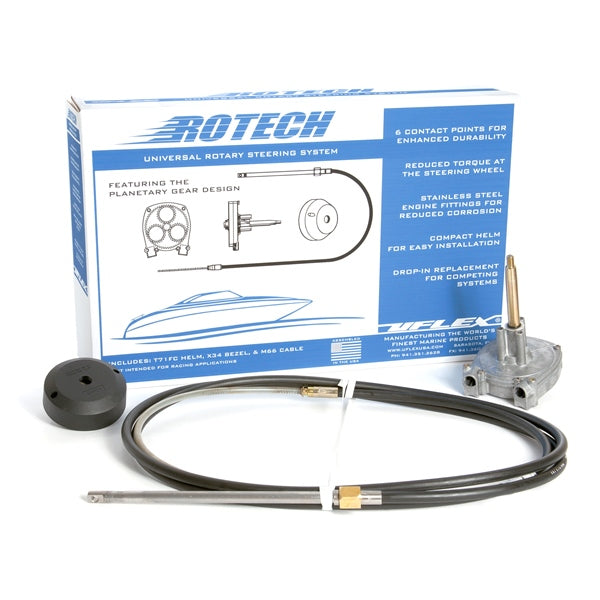 UFLEX STEERING SYSTEM ROTARY 10 W/TILT UFLEX ROTECH10TFC