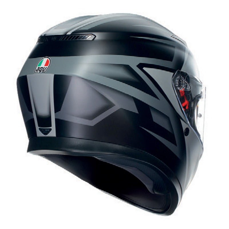 AGV K3 COMPOUND MATT BLACK/GREY XXL 2118381001008XXL