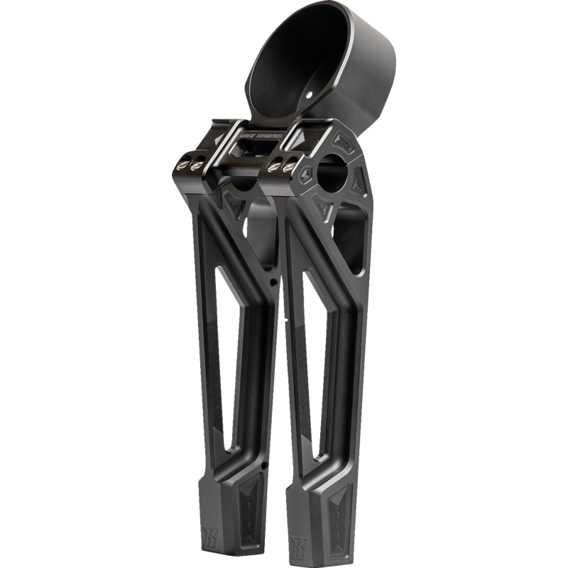 KODLIN FASTBACK RISER UNIVERSAL 10" WITH GAUGE BUCKET BLACK K55130