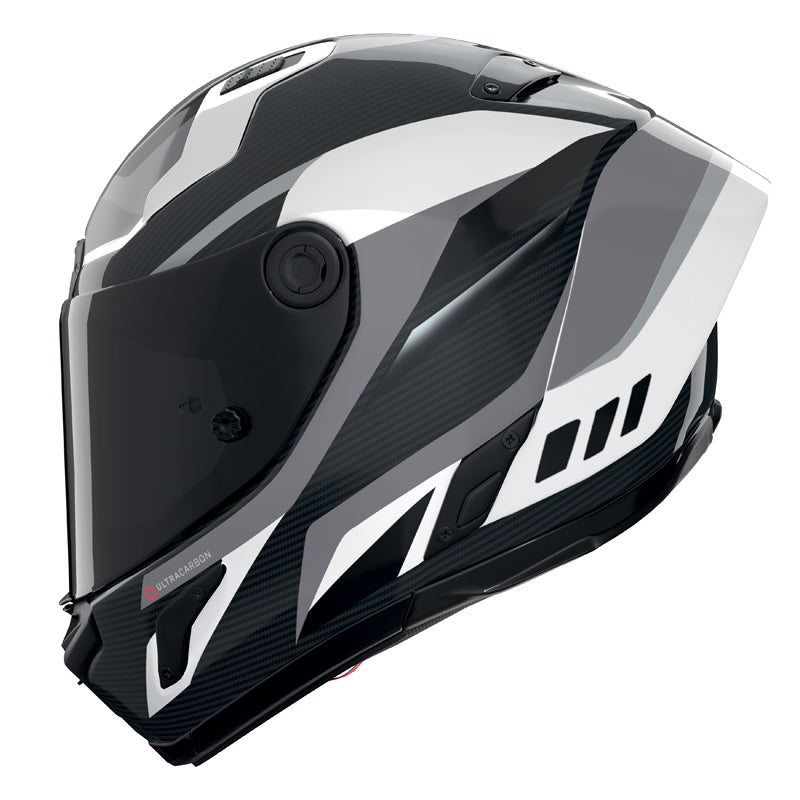 NOLAN -804 RS UC LESMO WHITE/BLACK/GREY L X84001865363L