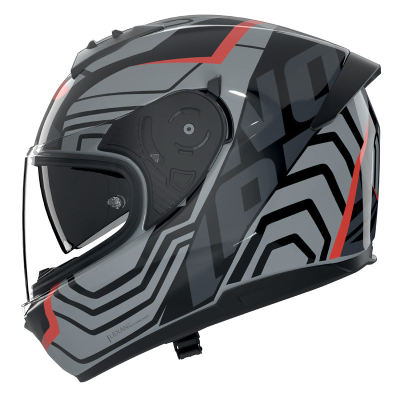 NOLAN N60-6 ECLETTICO BLACK/GREY/RED L N66001921351L