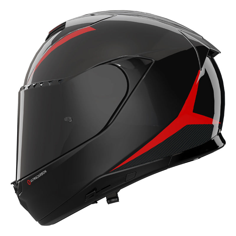 NOLAN -904 EMBLEMA BLACK/RED L X94001372353L