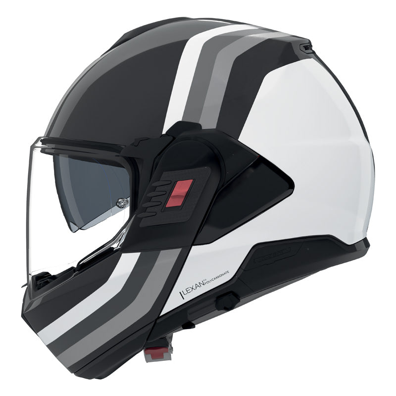 NOLAN N120-1 LINEO BLACK/WHITE L N1F001732348L