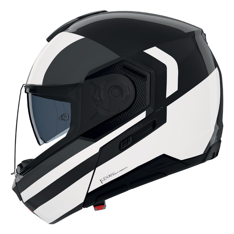 NOLAN N90-3 ROBOTO BLACK/WHITE L N9Z001916348L