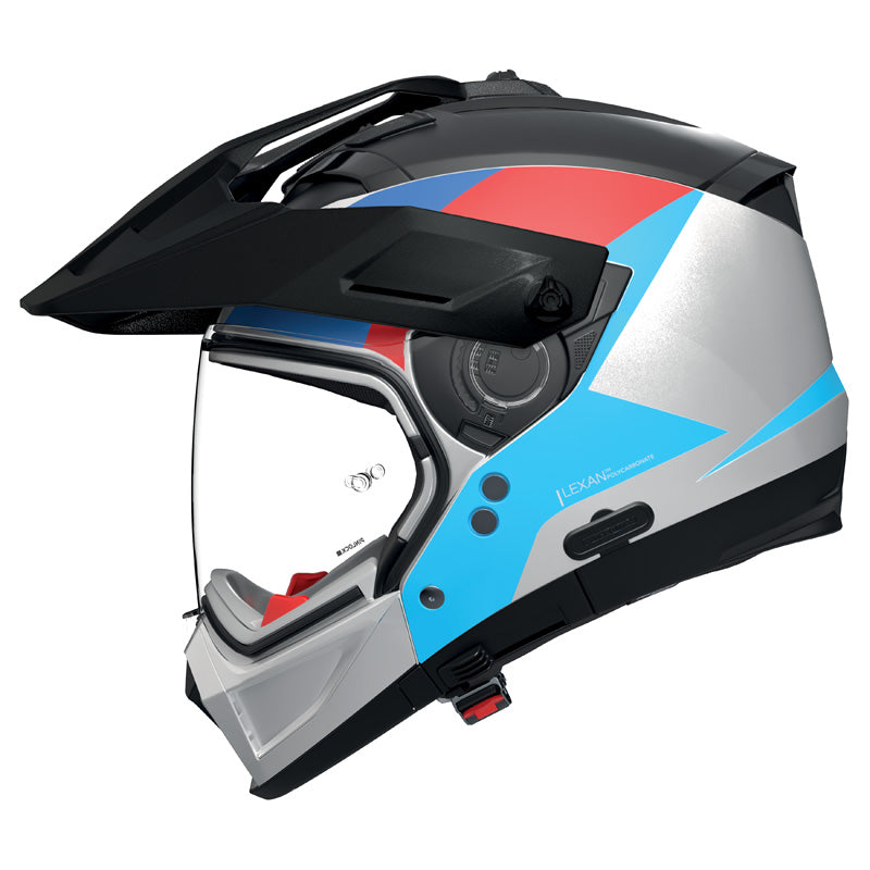NOLAN N70-2 X TURBINE WHITE/BLUE/RED L N7Y001856350L